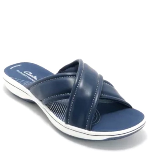 Clarks Breeze Sara Slide Sandal - Picture 1 of 9